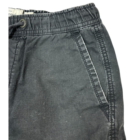 Abercrombie Y2K Cargo Shorts Men's Small Charcoal Gray Drawstring Dad Grunge Emo - Picture 4 of 10